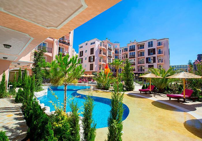Romance Marine Aparthotel Солнечный берег Экстерьер фото