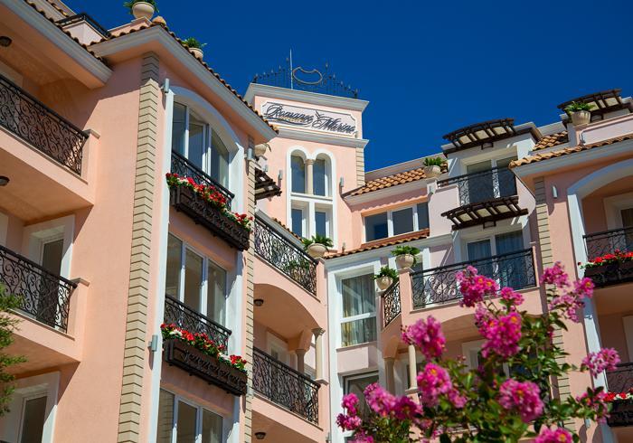 Romance Marine Aparthotel Солнечный берег Экстерьер фото