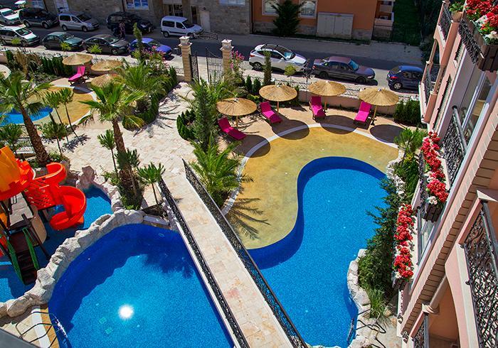 Romance Marine Aparthotel Солнечный берег Экстерьер фото