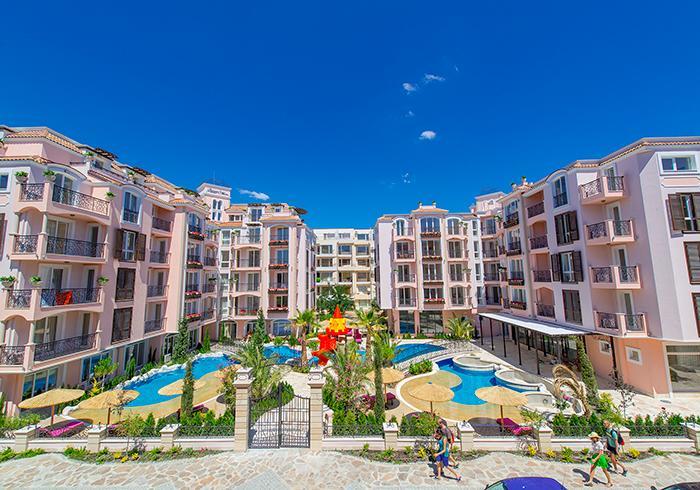 Romance Marine Aparthotel Солнечный берег Экстерьер фото