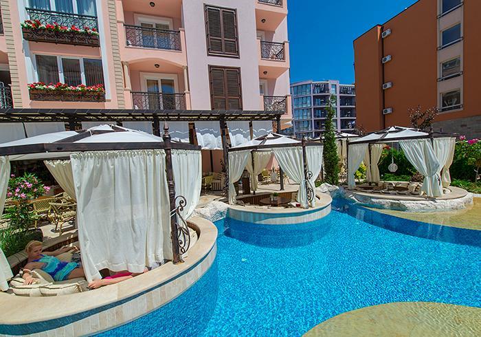 Romance Marine Aparthotel Солнечный берег Экстерьер фото